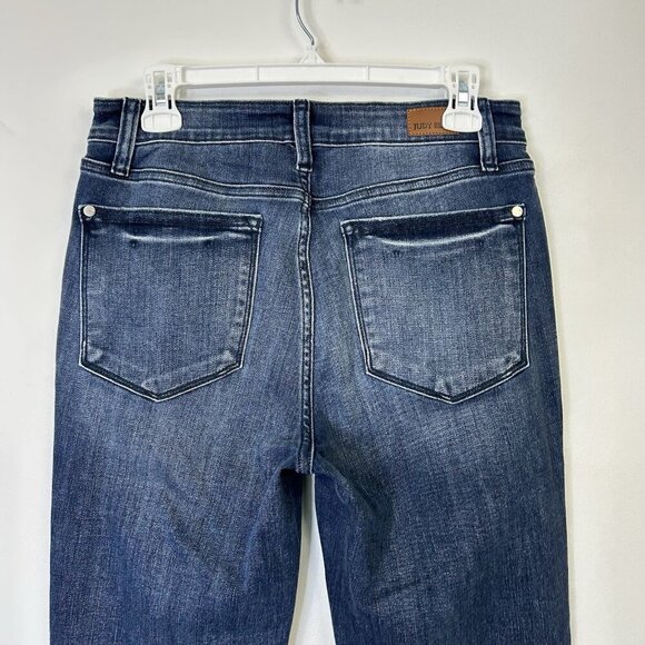 Judy Blue Relaxed Fit Jeans Womens Size 30 Ankle - Picture 6 of 9